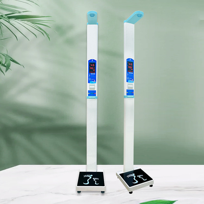 LED Display Weight Height Human Measurement Scale With Printer For Supermarkets