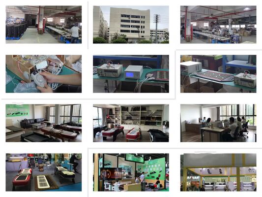 Spa Full Body Traction Chiropractic Spine Care Tourmaline Camas De Stone 3D Mattress Jade Master Bed Roller Infrared Massage Bed