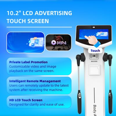 Bioimpedance Whole Body Height, Weight and Fat Composition Analyzer, Mass Analysis