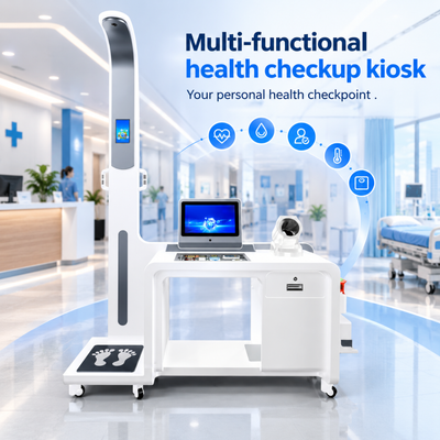 SH-T17 Medical Kiosk Self Service Intelligent Detection Kiosk All-in-One Multifunctional Health Diagnostic