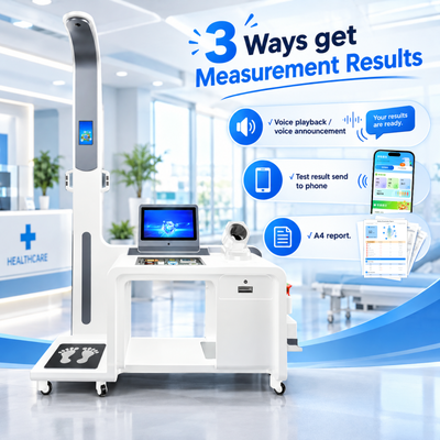 SH-T17 Medical Kiosk Self Service Intelligent Detection Kiosk All-in-One Multifunctional Health Diagnostic