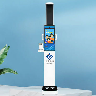 Apotheek BMI Lichaamsweegmunten Lichaamsweegschaal Apparaat Digitale slimme hoogte Gewicht en bloeddruk Lichaamsvet Medisch controlestation