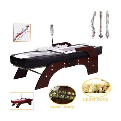 Spa Full Body Tractie Chiropractie Wervelkolomverzorging Toermalijn Camas De Stone 3D Matras Jade Master Bed Roller Infrarood Massagebed