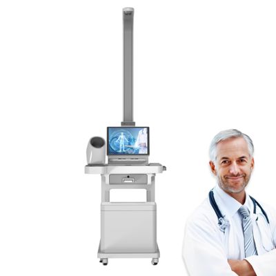 Multifunctioneel 15-inch Touchscreen Smart Medische Gezondheidsanalysator Check-up Kiosk