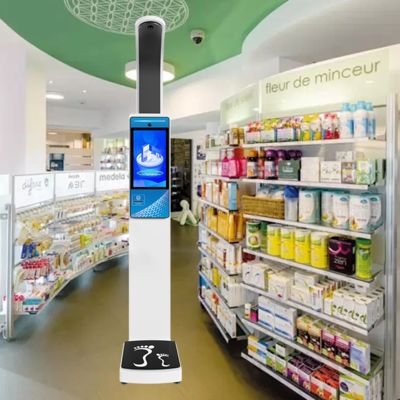 SH-V15 Intelligente ultrasone BMI-hoogte- en weegschaal met printer