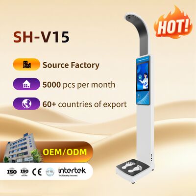 Lichaam BMI Schaal Hoogte- en gewichtsmachine