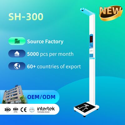 Elektronische hoogte- en gewichtsweegschaal Digitale hoogte- en weegschaal